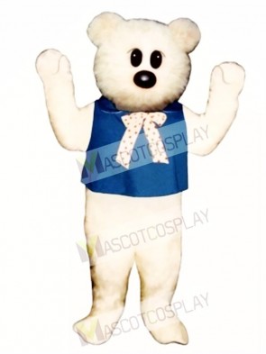 Kindergarten Bear with Bib & Tie Mascot Costume