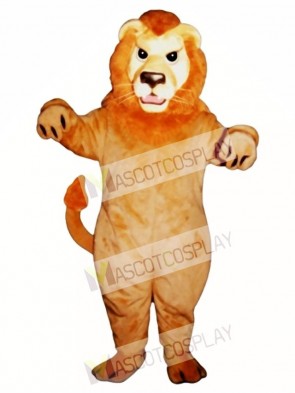 Cute Mean Lion Mascot Costume