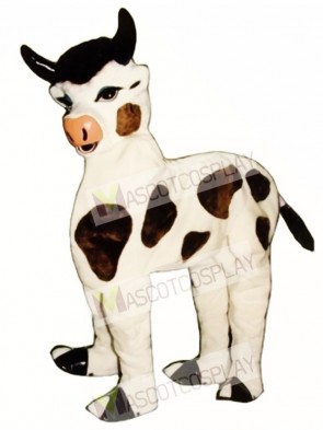 Two Man Cow Mascot Costume