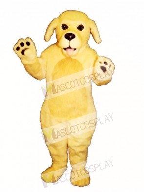 Cute Blonde Dog Mascot Costume