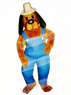 Cute Hoe-Down Hound Dog Mascot Costume