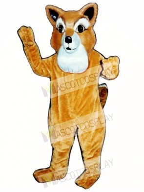 Cute Frankie Fox Mascot Costume