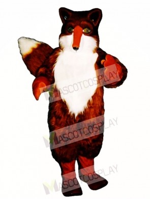 Cute Red Fox Mascot Costume