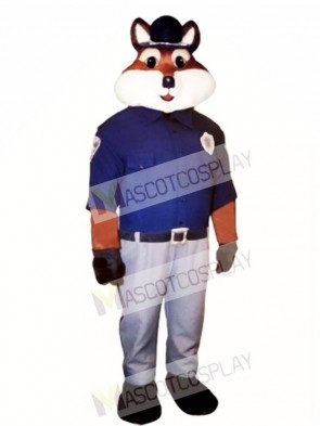 Cute Trooper Fox Mascot Costume