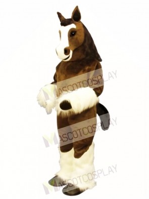 Cute Shirley Shire Horse Mascot Costume