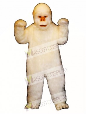 Abominable Snowman Mascot Costume
