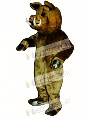 Wild Boar Pig Hog Mascot Costume