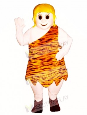 Cave Boy Mascot Costume