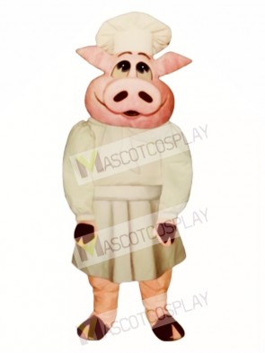 Baker Bacon Hog Mascot Costume