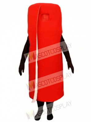 Rolled Red Carpet Mascot Costume