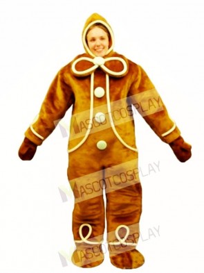 Ginger Bread with Hood Mascot Costume