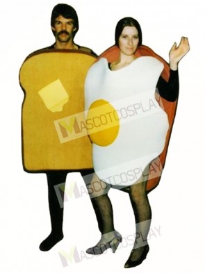 Toast Mascot Costume