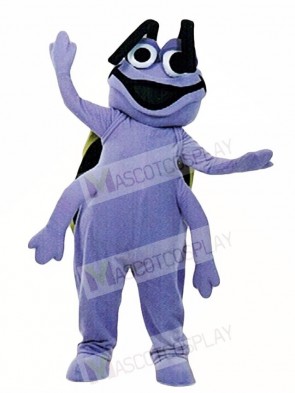 Purple Beetle Mascot Costumes Insect