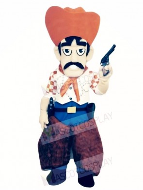 Western Cowboy Mascot Costumes People