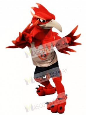 Red Phoenix Mascot Costumes 