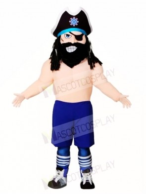 Blackbeard Pirate Mascot Costumes People