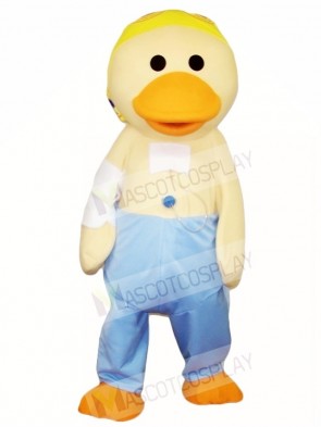 Yellow Duck Mascot Costumes Poultry