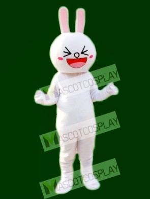 Cony Rabbit Bunny Mascot Costume Line Town Friends Mascot