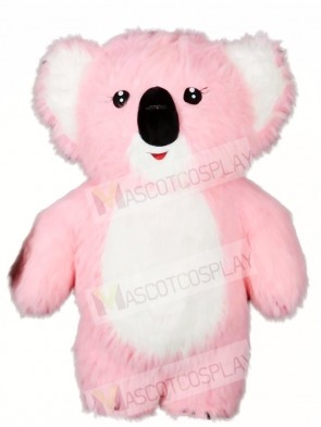 Pink Koala Bear Mascot Costumes Animal 