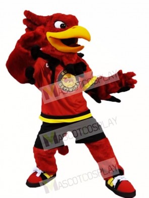 Red Gryphon Griffin Mascot Costumes 