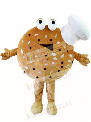 Cookies with Cook Chef Hat Dessert Mascot Costumes Food 