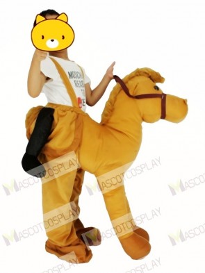 Children/ Kids Piggyback Carry Me Ride on Horse Mascot Costume