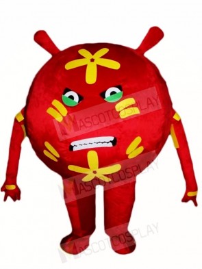 Angry Tomato Mascot Costumes Plant 