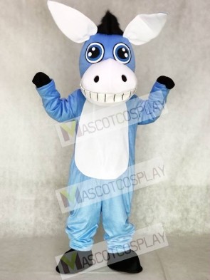 Blue Donkey Mascot Costumes Animal