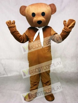 Brown Cook Bear Mascot Adult Costume Animal