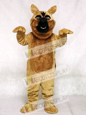 Fierce German Shepard Dog Mascot Costume