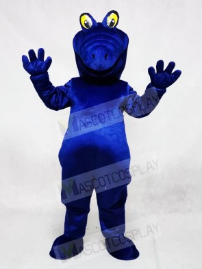 Royal Blue Albert Alligator Mascot Costumes Animal 
