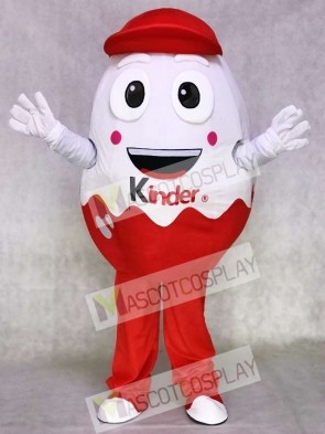 Kinder Egg Kinder Surprise Joy Easter Egg Mascot Costume