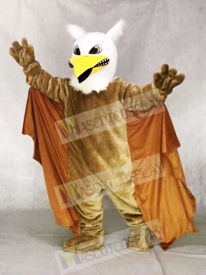 Griffin Mascot Costume with Yellow Wings