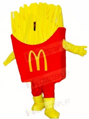 Mc donald's Mcdonald's Chips French Fries Fried Mascot Costumes Snacks Food 