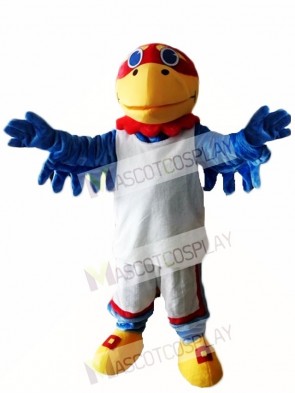 Kansas Ku Jayhawks Hawk Birds Mascot Costume