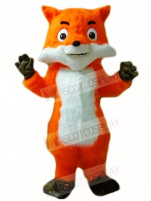 Orange Fox Mascot Costumes Animal
