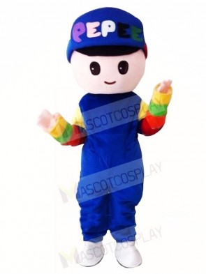 Pepee Boy Mascot Costumes Cartoon