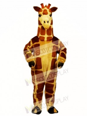 Cute Realistic Giraffe Mascot Costume