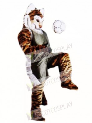 Cute Pro Tiger Mascot Costume