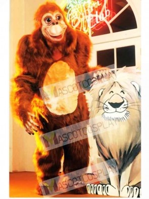 Cute Orangutan Mascot Costume