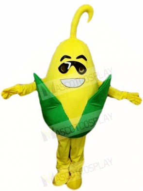 Corn Maize with Sunglasses Mascot Costumes Plant Grain