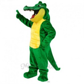 Crunch Gator Crocodile Mascot Costume