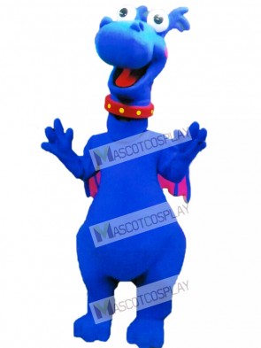 Blue Dragon Stuffy Mascot Costume
