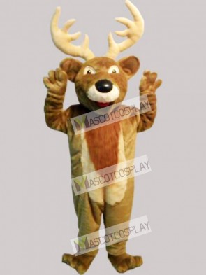 Christmas Elk Deer Mascot Costume