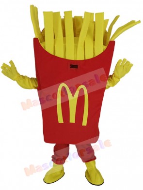 Mcdonald's Chips French Fries mascot costume