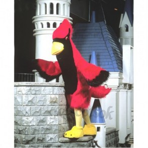 Cardinal Bird Mascot Costume