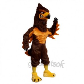 Power Majestic Hawk Falcon Mascot Costume