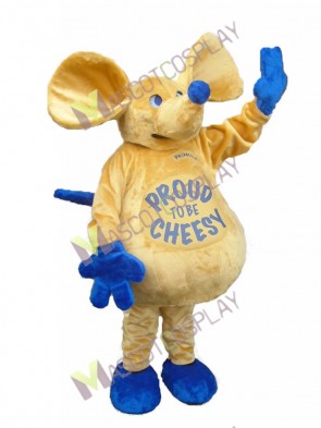 Cute Mouse with Big Belly Mascot Costume 