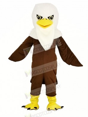 Brown Long Wool Eagle Mascot Costume Animal	