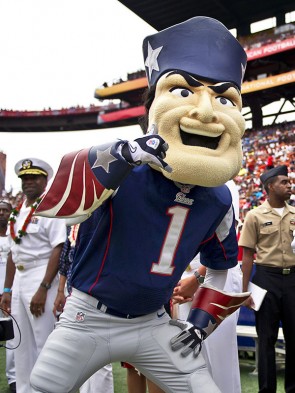 New England Patriots Mascot Adult Costume